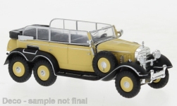 Brekina 21075 - H0 - Mercedes-Benz G4 - beige/schwarz